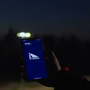 Il sistema di controllo remoto Schréder ITERRA è dotato di un'interfaccia visiva intuitiva.